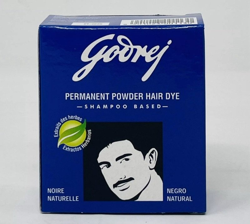 Godrej permanent Powder Hair Dye - Noire Naturelle